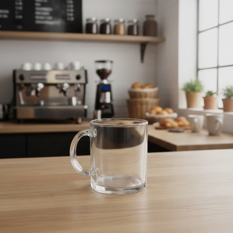 CANECA VIDRO 350ML