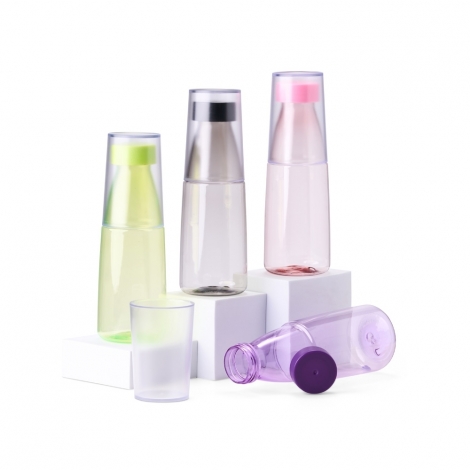 GARRAFA PLÁSTICA 2 EM 1 550ML