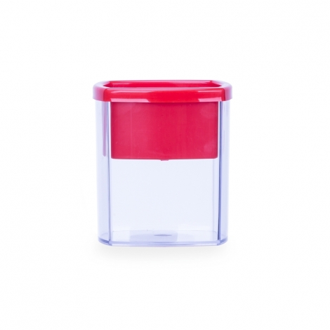 TRANSPARENTE/VERMELHO