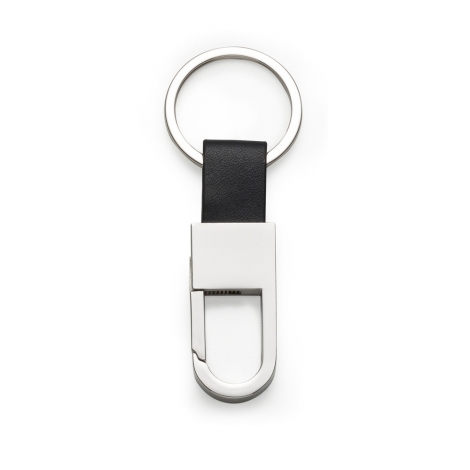 CHAVEIRO METAL DET. COURO