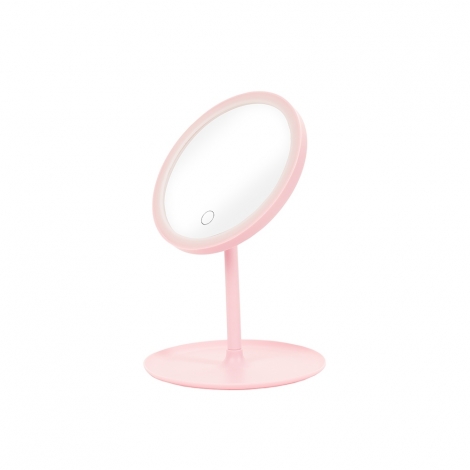 ESPELHO DE MESA PLÁSTICO COM LED