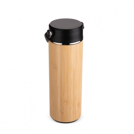 GARRAFA TÉRMICA BAMBU 400ML