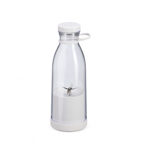 GARRAFA PLÁSTICA COM MISTURADOR 380ML