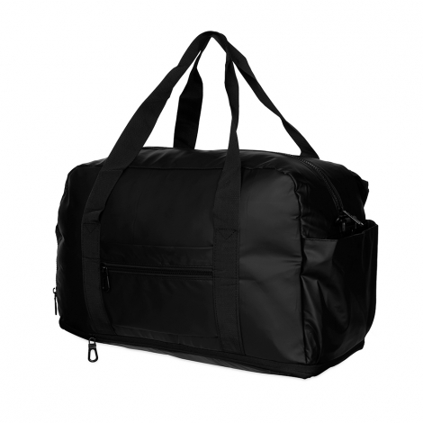 BOLSA COURO SINTÉTICO EXPANSÍVEL 36L