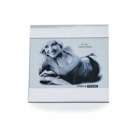 PORTA RETRATO DE ALUMINIO 15 X 10 6\"X4\'