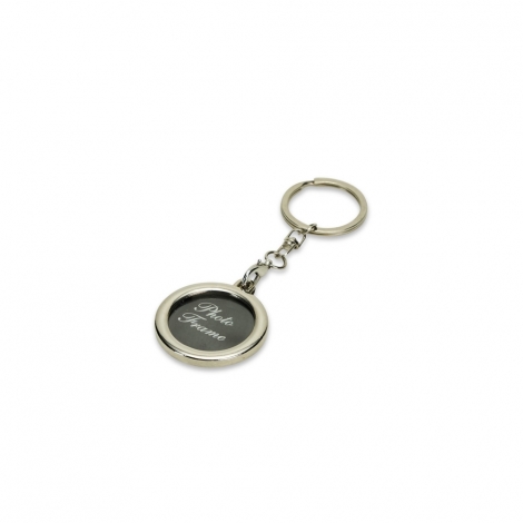 CHAVEIRO PORTA-FOTO INOX