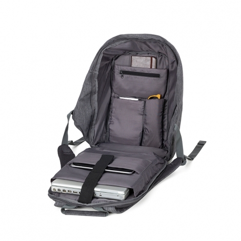 MOCHILA ANTIFURTO POLIÉSTER