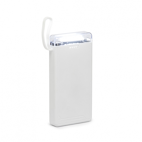 POWER BANK 10.000MAH C/ LANTERNA E MULTISSAÍDAS