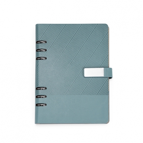 CADERNO FICHÁRIO COURO SINTÉTICO