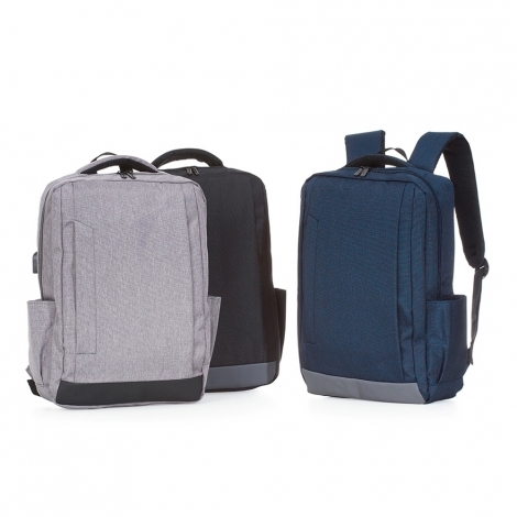 MOCHILA DE NYLON USB 21L