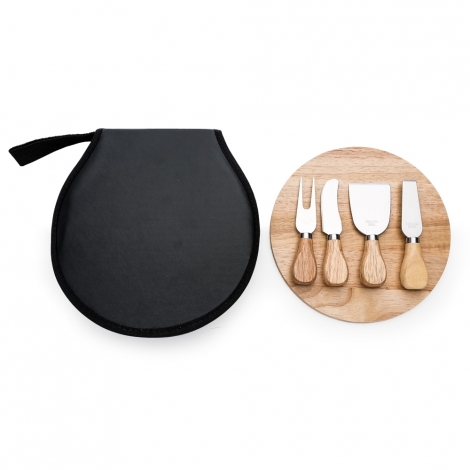 KIT QUEIJO C/ 5 PEÇAS BOLSA C/ ZIPER