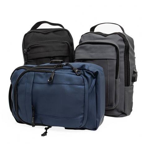 MOCHILA DE OMBRO USB 8L