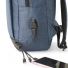 MOCHILA DE NYLON COM DET. EM COURO SINT.