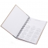CADERNO CAPA KRAFT LAMINADA