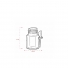 POTE DE VIDRO 80ML