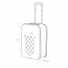 MALA DE VIAGEM RETRÁTIL SLIM 40L