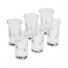 KIT COPO VIDRO 30ML 6 PEÇAS
