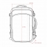 MOCHILA EXPANSÍVEL NYLON 29L