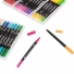 KIT CANETINHAS PONTA DUPLA 120 CORES