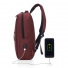 MOCHILA DE NYLON USB 17L