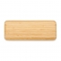 PETISQUEIRA RETANGULAR DE BAMBU 26*10CM