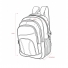 MOCHILA NYLON 25L