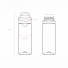 GARRAFA PLÁSTICA 700ML
