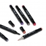 KIT CANETAS MARCADORAS PONTAS DUPLAS 30 CORES