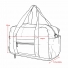 BOLSA COURO SINTÉTICO EXPANSÍVEL 36L