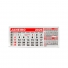 FOLHINHA CALENDÁRIO 2027 (COMPRE APENAS QUANTIDADES MÚLTIPLO DE 100PEÇAS)