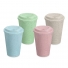 COPO FIBRA DE ARROZ C/ TAMPA 400ML
