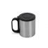 CANECA INOX 180ML C/ TAMPA