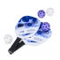 KIT RAQUETES PICKLEBALL 6 PEÇAS