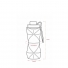 GARRAFA DOBRÁVEL SILICONE 600ML