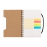 CADERNO P/ ANOT. KRAFT COM ELASTICO