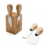 KIT QUEIJO 4 PÇS C/ CEPO MAGNETICO