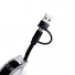 CABO USB RETRÁTIL 3 EM 1