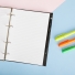 CADERNO FICHÁRIO DE COURO SINTÉTICO