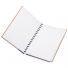 CADERNO CAPA KRAFT LAMINADA